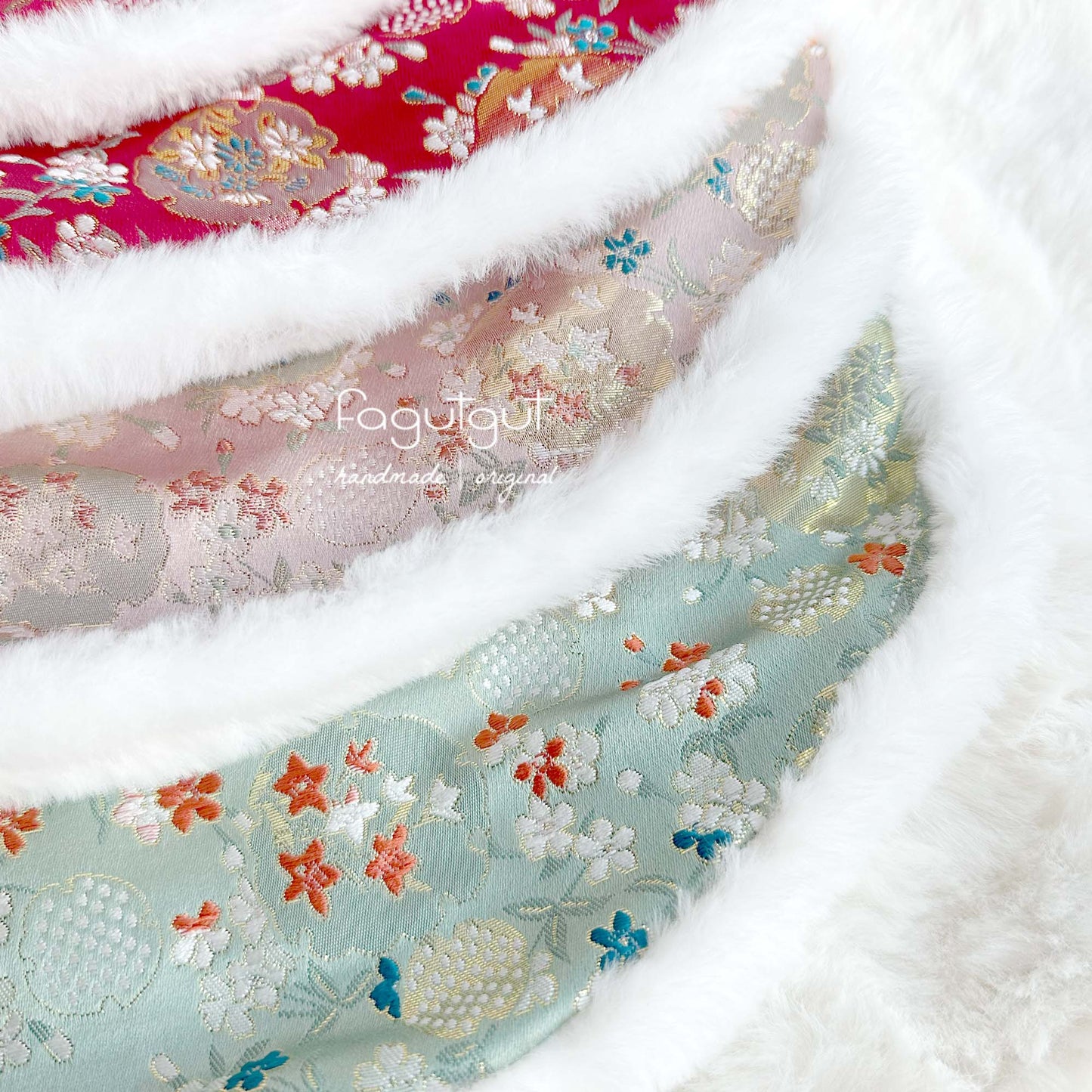 (15%OFF)fagutgut 花吉吉手作 - "限量版"賀年寵物斗篷 (酒紅/暗粉/湖水綠) XS-9XL